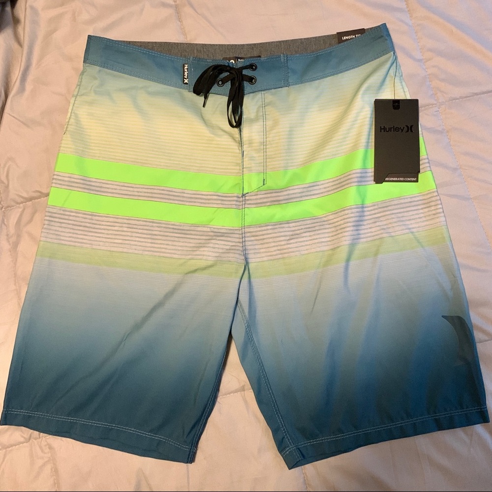 Men Hurley Southswell Board Swim Shorts Suit 32